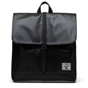 City Mid Backpack - Black by Herschel Accessories Herschel   