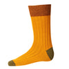 Lowes Sock - Flaxen by House of Cheviot