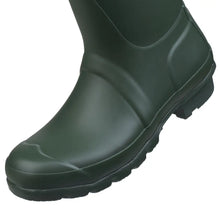 Original Short Wellington Boots Hunter Green by Hunter Footwear Hunter   