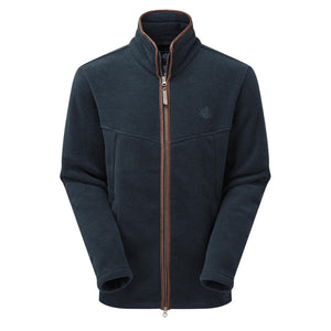 Oxford Fleece Jacket - Blue Melange by Shooterking Jackets & Coats Shooterking   