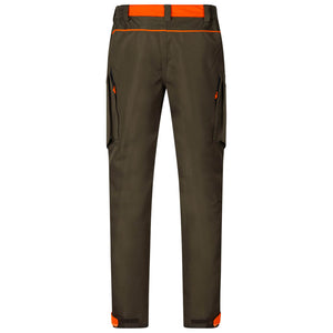 Venture Trousers - Pine Green/Hi-Vis Orange by Seeland Trousers & Breeks Seeland   