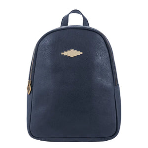 Viajera Small Backpack - Navy Leather by Pampeano Accessories Pampeano   