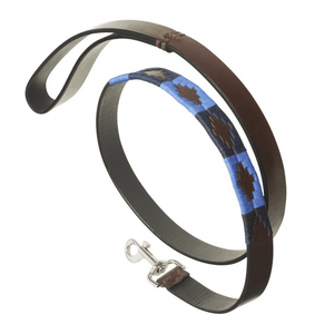 Leather Dog Lead Azules by Pampeano Accessories Pampeano M-L-XL  