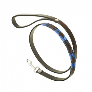 Leather Dog Lead Azules by Pampeano Accessories Pampeano XXS-XS-S  