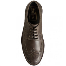 Inverurie Brogue Waxy Brown by Hoggs of Fife Footwear Hoggs of Fife   