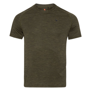 Active S/S T-Shirt - Pine Green by Seeland Shirts Seeland   