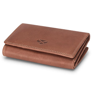 Monarch Leather Bifold Purse - Hazelnut by Hoggs of Fife Accessories Hoggs of Fife   