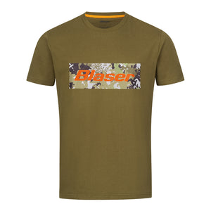 Blaser T-Shirt - Dark Olive by Blaser Shirts Blaser   
