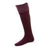 Boughton Sock Mulberry by House of Cheviot