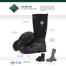 Unisex Chore Classic Tall Boots - Moss by Muckboot Footwear Muckboot   
