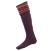 Fairisle Socks - Thistle by House of Cheviot