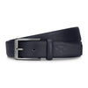 Feather Edge Leather 35mm Belt - Black by Hoggs of Fife