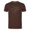 Harkila Graphic T-Shirt 2-Pack - Willow Green/Burgundy by Harkila