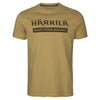 Harkila Logo T-Shirt 2-Pack - Antique Sand/Dark Olive by Harkila