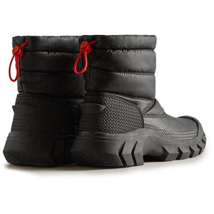Intrepid Short Women's Snow Boot - Black by Hunter Footwear Hunter   
