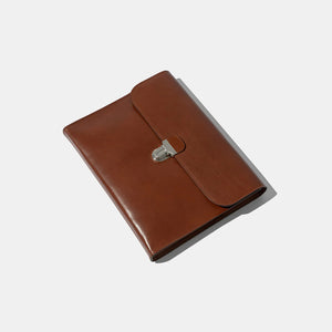 Laptop Portfolio - Cognac Leather by Baron Accessories Baron   