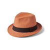 Paperstraw Trilby Hat Rust by Failsworth