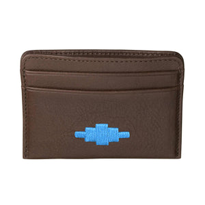 Rombo Card Slip - Brown/Blue by Pampeano Accessories Pampeano   