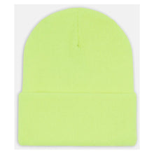 Acrylic Cuffed Beanie - Neon Yellow by Dickies Accessories Dickies   