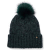 Amelia Cable Knit Beanie Hat - Teal by Failsworth