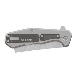 Asada Folder Muck FE Folding Blade Clip Mini Cleaver by Gerber Accessories Gerber   