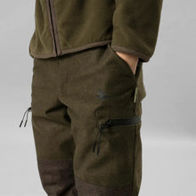 Avail Junior Trousers - Pine Green Melange by Seeland Trousers & Breeks Seeland   