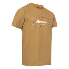 Badge T-Shirt 24 - Dull Gold by Blaser Shirts Blaser   