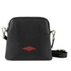 Belleza Small Handbag - Black Leather by Pampeano