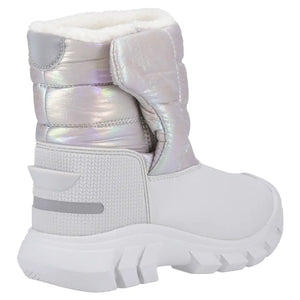 Big Kids Intrepid Snow Boot - Patter Grey/Rainbow by Hunter Footwear Hunter   