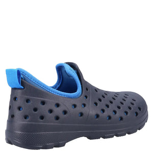 Big Kids Water Shoe - Navy/Poolhouse Blue by Hunter Footwear Hunter   