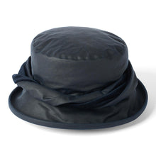 British Wax Riding Hat - Navy by Failsworth Accessories Failsworth   