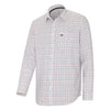Callum Country Checked Shirt - Red/Blue Check by Hoggs of Fife