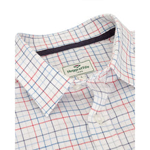 Callum Country Checked Shirt - Red/Blue Check by Hoggs of Fife Shirts Hoggs of Fife   