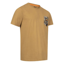 Camo Pocket T-Shirt 24 - Dull Gold by Blaser Shirts Blaser   