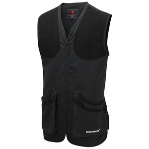 Clay Shooter Vest - Black by Shooterking Waistcoats & Gilets Shooterking   