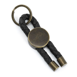 Cuerda Rope Keyring - Black Leather by Pampeano Accessories Pampeano   
