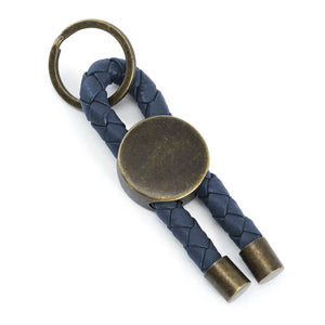 Cuerda Rope Keyring - Navy Leather by Pampeano Accessories Pampeano   