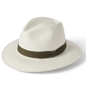 Down Brim Panama Hat - Bleach by Failsworth Accessories Failsworth   