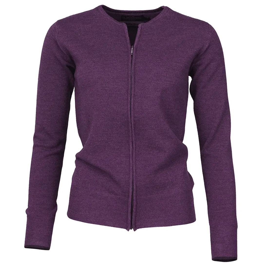 Ladies 2025 purple cardigan