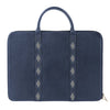 Empresario Briefcase - Navy Leather by Pampeano