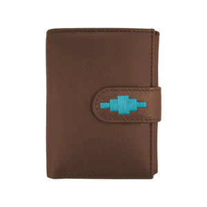 Exito Bifold Purse - Brown Leather by Pampeano Accessories Pampeano   