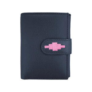 Exito Bifold Purse - Navy Leather by Pampeano Accessories Pampeano   
