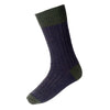 Firth Brogue Sock - Spruce by House of Cheviot