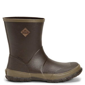 Forager Short Wellington Boots - Dark Brown by Muckboot