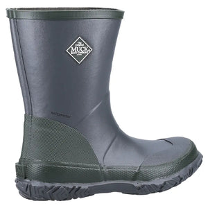 Forager Short Wellington Boots - Dark Grey/Moss by Muckboot