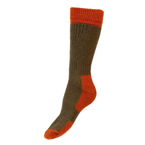 Glen Lady Socks - Dark Olive by House of Cheviot Accessories House of Cheviot   