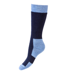 Glen Lady Socks - Navy by House of Cheviot Accessories House of Cheviot   