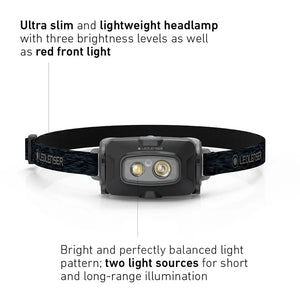 HF4R Core Rechargeable Head Torch - Red by LED Lenser Accessories LED Lenser   