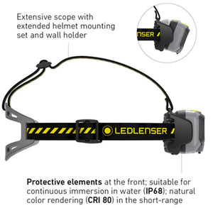HF8R Work Rechargeable Head Torch by LED Lenser Accessories LED Lenser   