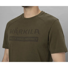 Harkila Logo S/S T-Shirt - Willow Green by Harkila Shirts Harkila   
